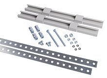 Комплект крепления металлокорпуса к столбу монтажной полосой IEK YKK-0-125 картинка 